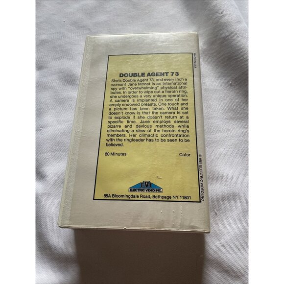 Chesty Morgan "Double Agent 73" VHS Tape - Picture 5 of 9